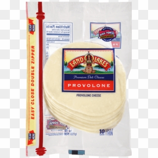 Sliced Provolone Cheese - Land O Lakes White American Cheese Clipart