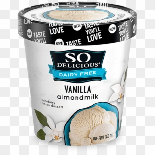 So Delicious Cashew Milk Vanilla Ice Cream Clipart