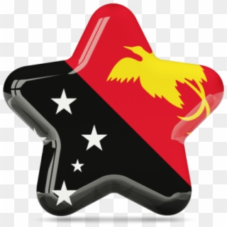 Star Icon Illustration Of Papua New Guinea - Papua New Guinea Flag Logo Clipart