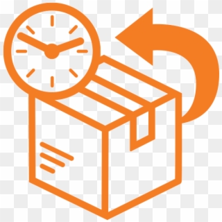 How Long Do I Have To Return My Product For Refund - Delivery Box Icon Png Clipart