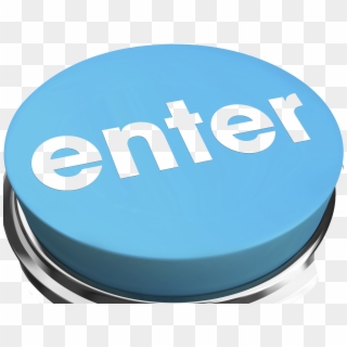 Enter Blue Button 000014110771 Full - Button Clipart