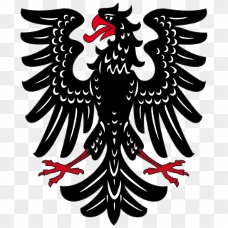 Eagle Svg Medieval - Heraldic Eagle Png Clipart