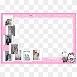 Teddy Miko 21st Nov 2015 Instant Print Frame - Photo Booth Clipart
