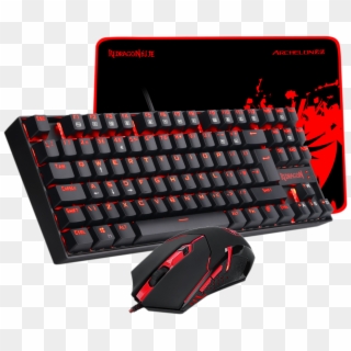 Redragon Gaming Keyboard And Mouse Plus Mouse Pad Combo - Redragon Gaming Keyboard And Mouse Clipart