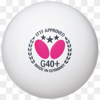 The Butterfly Three-star G40 Ball Is Becoming More - Ball For Table Tennis Clipart
