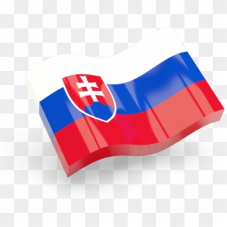 Glossy Wave Icon - Republic Dominican Flag Png Clipart