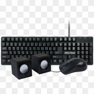 Keyboard, Mouse And Speaker 3 In 1 Combo - Tvs Keyboard Clipart