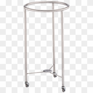 Round, Stainless Steel Hampers - Bar Stool Clipart