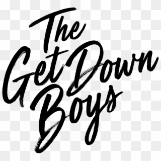The Get Down Boys - Calligraphy Clipart