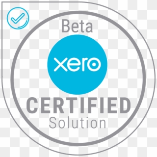 Xero Beta Certified Solution Add-on - Circle Clipart