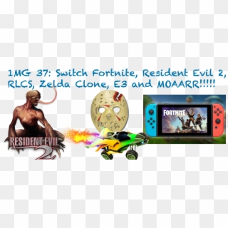 Switch Fortnite, Re2, Rlcs, Zelda Clone, E3 And More - Resident Evil 2 Clipart