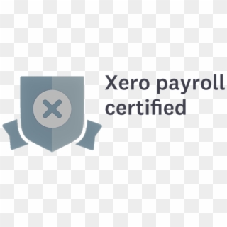 Xero Payroll Certified Badge Bl Clipart