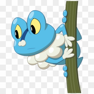 Clinging Froakie - Cartoon Clipart