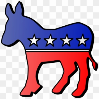 Miles City Voting Horse Candidate Democratic Party - Transparent Background Democrat Donkey Png Clipart