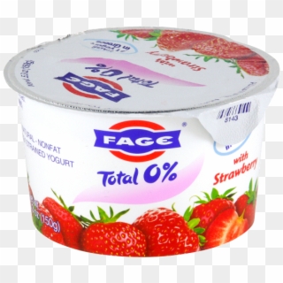 Fage Total 0% Strawberry Greek Yogurt - Fage Yogurt Clipart