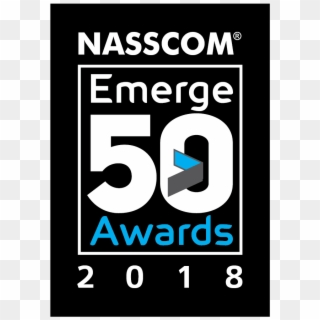 Follow Us On - Nasscom Emerge 50 Awards Clipart