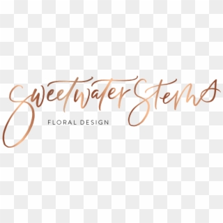 Sweetwater Stems - Calligraphy Clipart