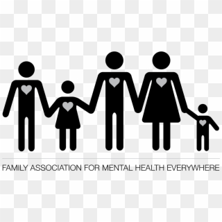Fame Logo Bw Png Media - Family Association For Mental Health Everywhere Clipart