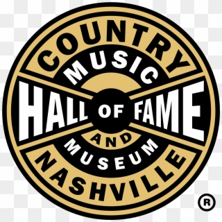 Hall Of Fame Logo Png Transparent - Logo Country Music Hall Of Fame And Museum Clipart