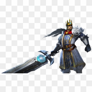 King Tryndamere Skin Splashart Lol - 국왕 트린 다 미어 Clipart