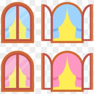 Curtains Window 2 Colors Free Png And Vector Clipart