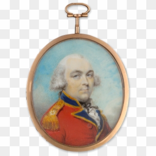 Portrait Miniature Of An Officer, Possibly Wearing - Locket Clipart