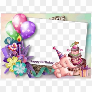 Frames Birthday Greetings Or Invitations Clipart