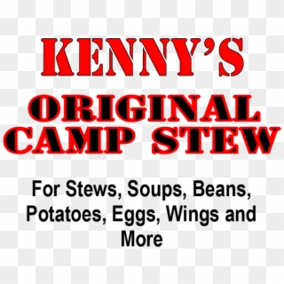 Kenny's Original "camp Stew" - Poster Clipart
