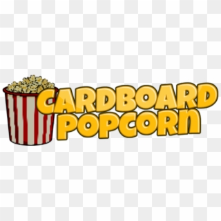 Cardboard Popcorn Clipart