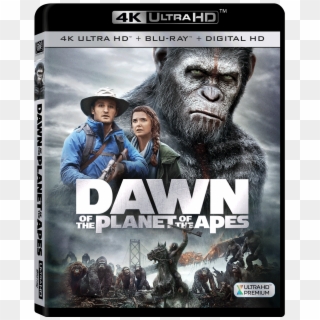 4k Blu-ray - Dawn Of The Planet Of The Apes 4k Ultra Hd Clipart