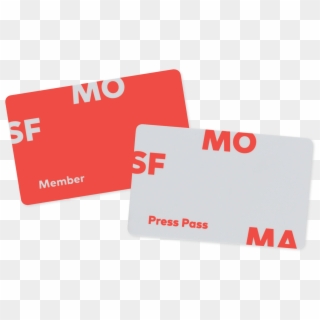 San Francisco Museum Of Modern Art - Museum Membership Card Clipart