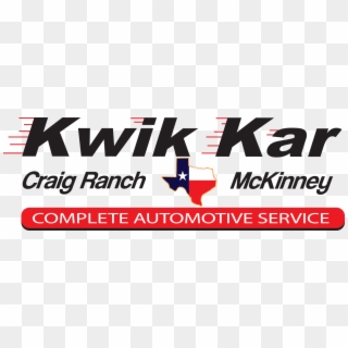 Kwik Kar Craig Ranch Mckinney - Graphic Design Clipart