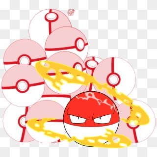 Voltorb Used Charge By Koui Clipart