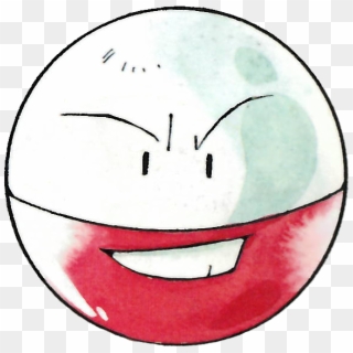 Electrode's Body Is Just Voltorbs Upside-down - Voltorb Is Electrode Upside Down Clipart