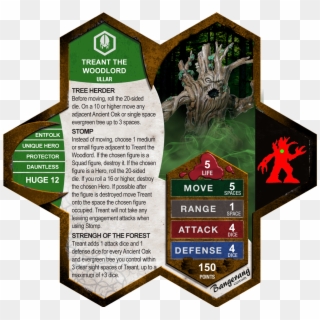 The Book Of Treant The Woodlord - Heroscape Green Wyrmling Clipart
