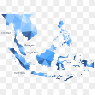 Map - South East Asia Airports Clipart