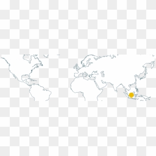 North Carolina On A World Map Clipart