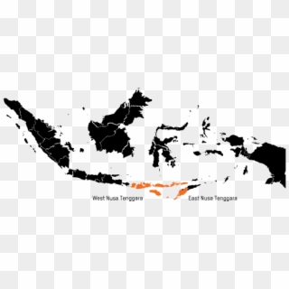 Working Area In Indonesia - Indonesia Map Black And White Clipart