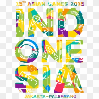 Asian Games 2018 Desain 1 - Desain Asian Games 2018 Clipart