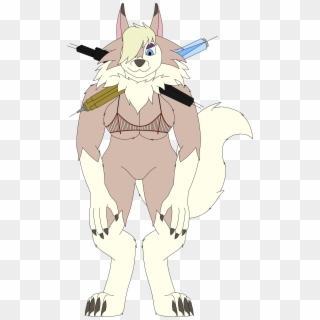 Titania The Midday Lycanroc - Cartoon Clipart