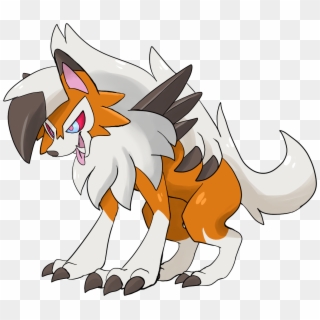 Fixed Dusk Lycanroc- Now Its Not Just A Midday That - Lycanroc Dusk Furry Clipart