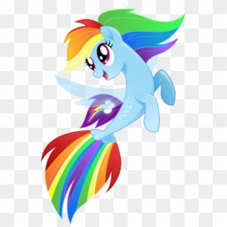 My Little Pony - Rainbow Dash Seapony Clipart