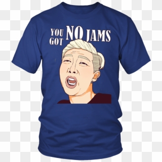 Bts You Got No Jams Rap Monster Printed Graphic T-shirt - Larry Bernandez T Shirt Clipart