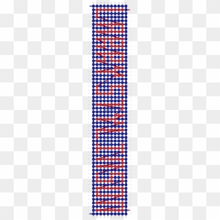 Alpha Pattern - Stitch Friendship Bracelet Pattern Clipart