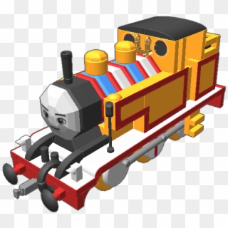 The Mascot For The Tinyspider Railway Also Tony - Locomotive Clipart