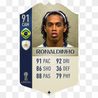 Ronaldinho Fifa 18 World Cup Icons - Thierry Henry Fifa 18 World Cup Clipart