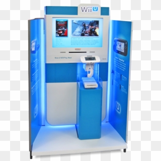 Nintendo® Wii U™ Retail Display - Wii U Retail Display Clipart