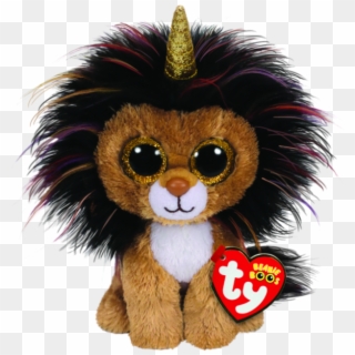 New Ramsey Lion With Horn - Ty Beanie Boos Ramsey Clipart