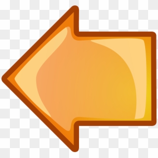 Computer, Back, Icon, Left, Right, Arrow, Cartoon - Left Arrow Png Orange Clipart