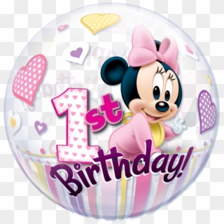 Minnie Mouse 1st Birthday - Disney Minnie Mouse 1st Birthday Clipart